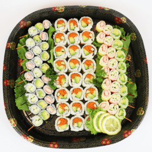 Crab & Veggie Sushi Platter