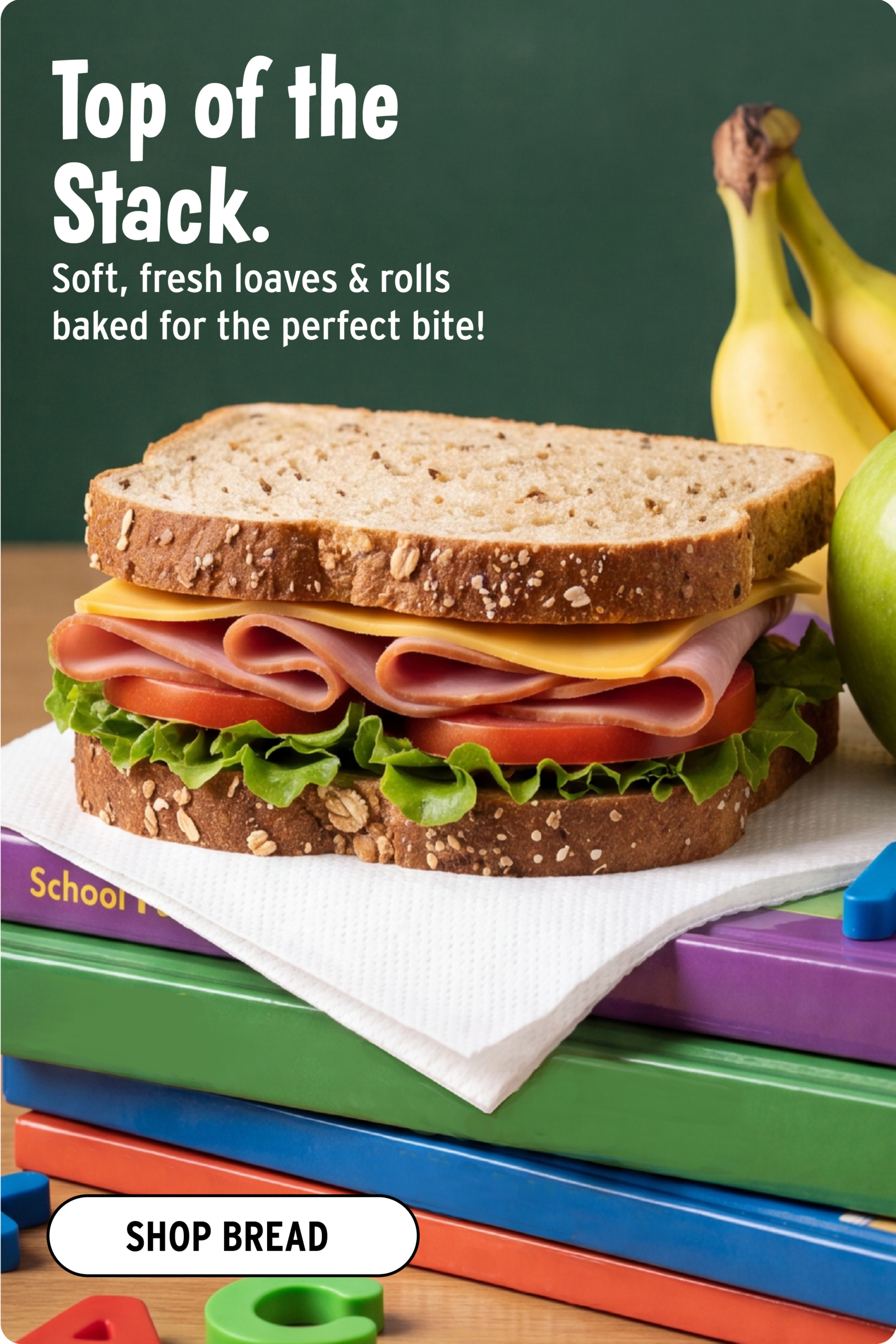 Top of the Stack - Shop Bread