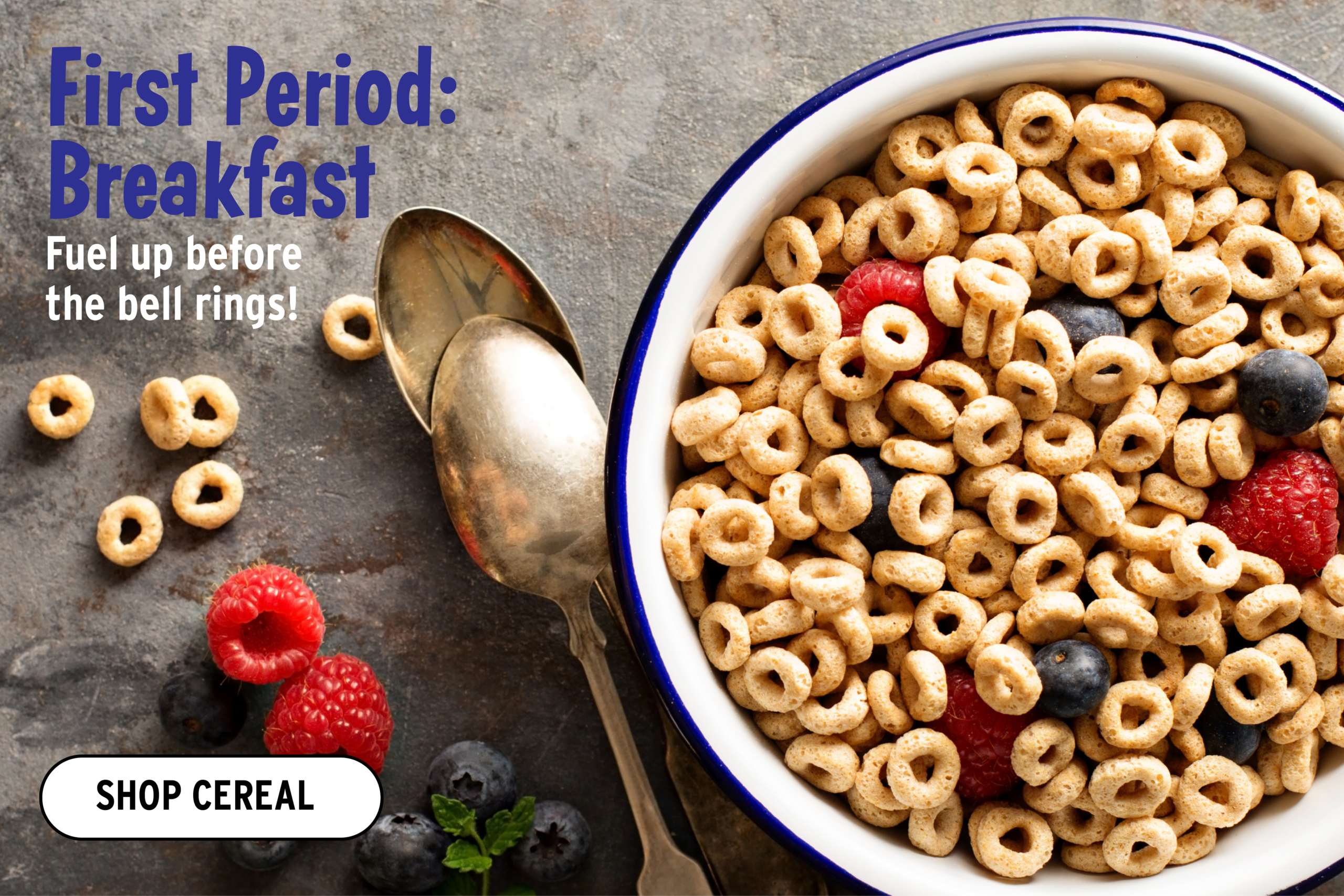 First Period: Breakfast - Shop Cereal