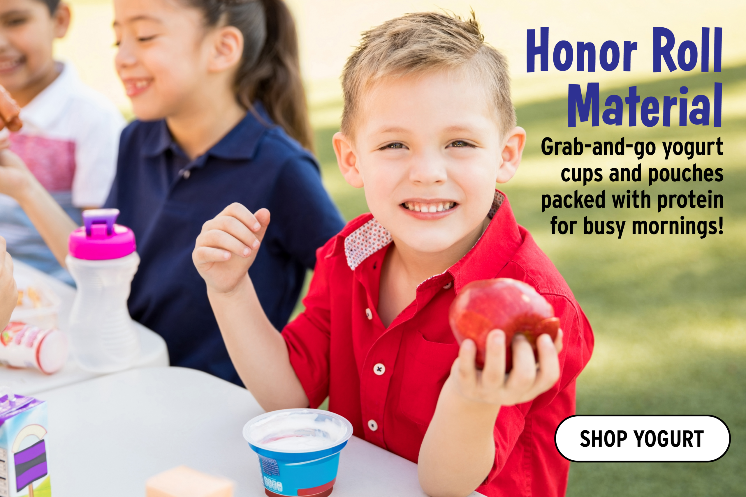 Honor Roll Material - Shop Yogurt